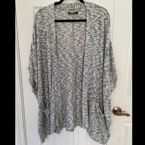 Oversized Short Sleeved Cardigan